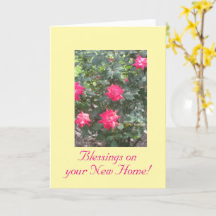 Blessings on your New Home, folded card
