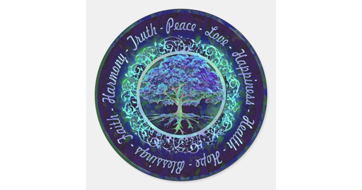 Blessings, Peace, Joy, Love, Happiness, Harmony... Classic Round