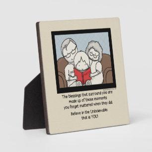 Blessings Surround You Plaque