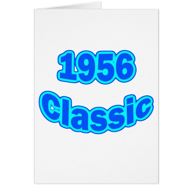 Bleu 1956 classique (Devant)