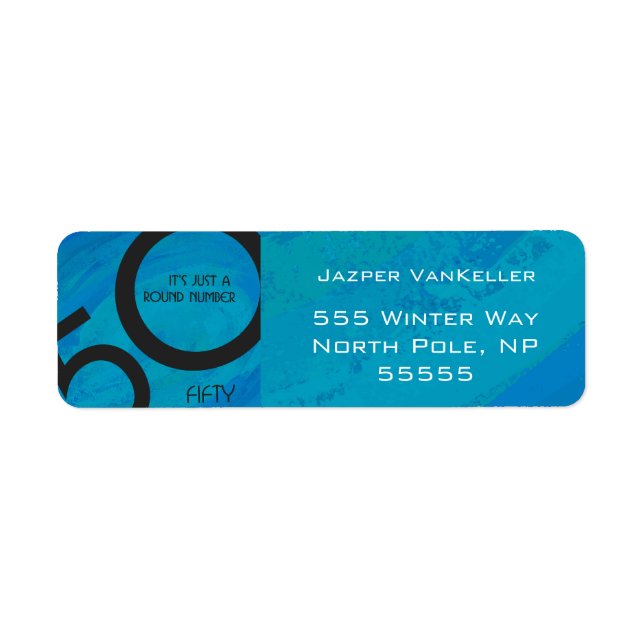 Bleu 50 Décennie Anniversaire (Devant)