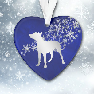 Bleu Argent Snowflake Pit Bull