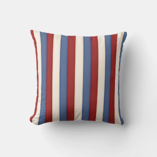 Bleu, Blanc et Rouge Coussin