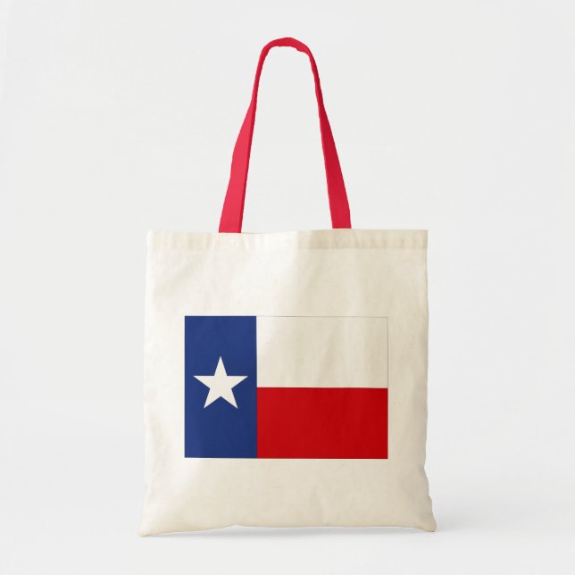 Bleu blanc rouge d'étoile du Texas de sac (Devant)
