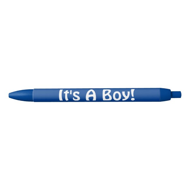 Bleu C'est un Garçon Stylos mains dehors (Devant)