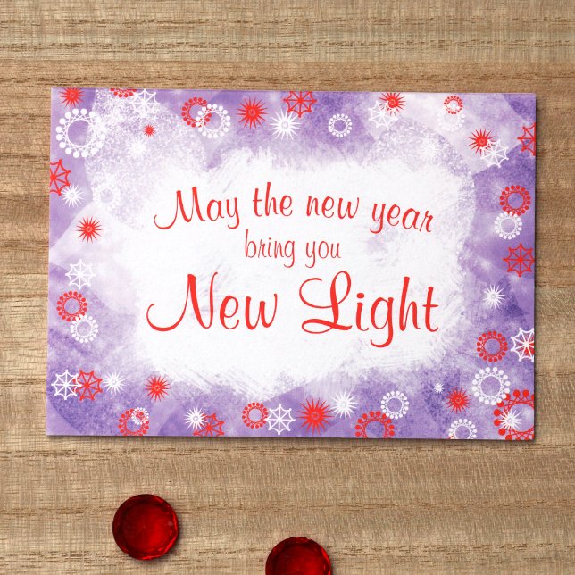 Bleu clair, Carte de vacances Red Company (Red Logo Company Holiday Christmas Greeting Cards, Winter Snow Snowflakes, Red Blue Budget Template)