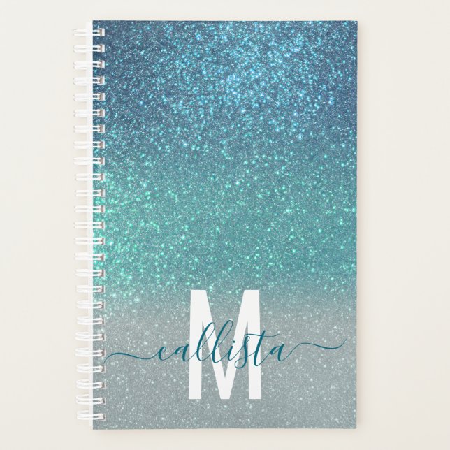 Bleu clair Turquoise Parties scintillant brillante (Devant)