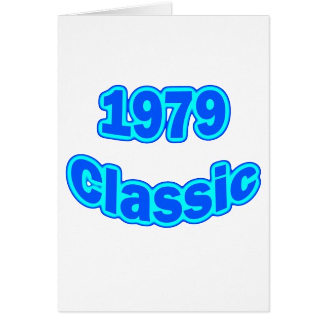 Bleu classique 1979 (Devant)