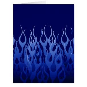 Bleu cool sur Blue Racing Flames