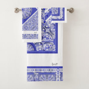 Bleu de dentelle en céramique de Grèce