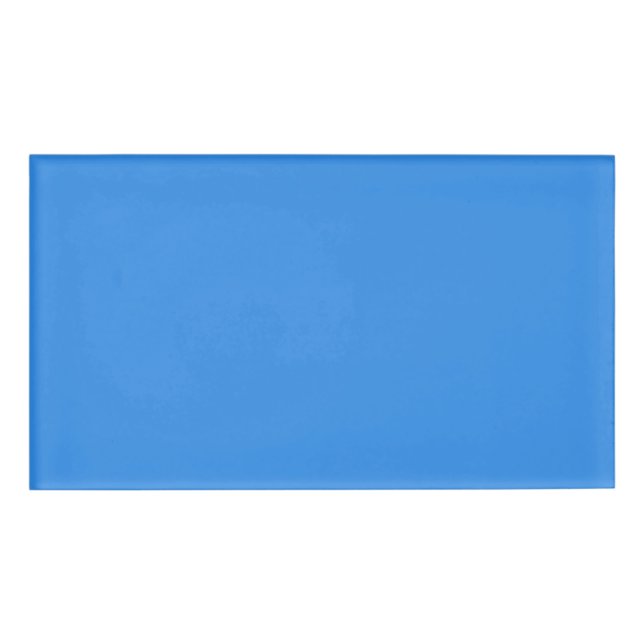 Bleu de France  (solid colour) Name Tag (Front)