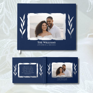 Bleu de la côte Mariage Livre d'or Plage photo