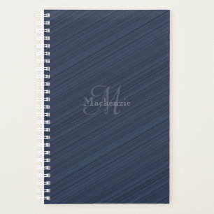 Bleu de la marine Diagonale rayures personnalisées