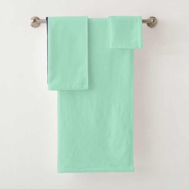 Bleu de marin et menthe (En situation)