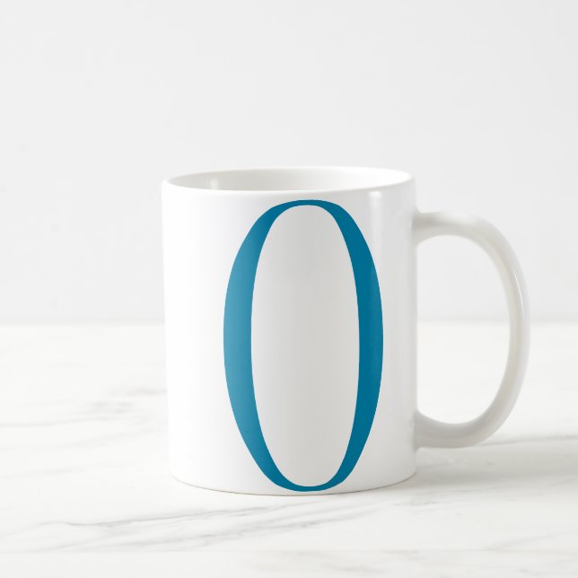 Bleu d'Obama O - tasse (Droite)