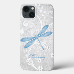 Bleu Dragonfly Personnalisé Coque-Mate coque iphon
