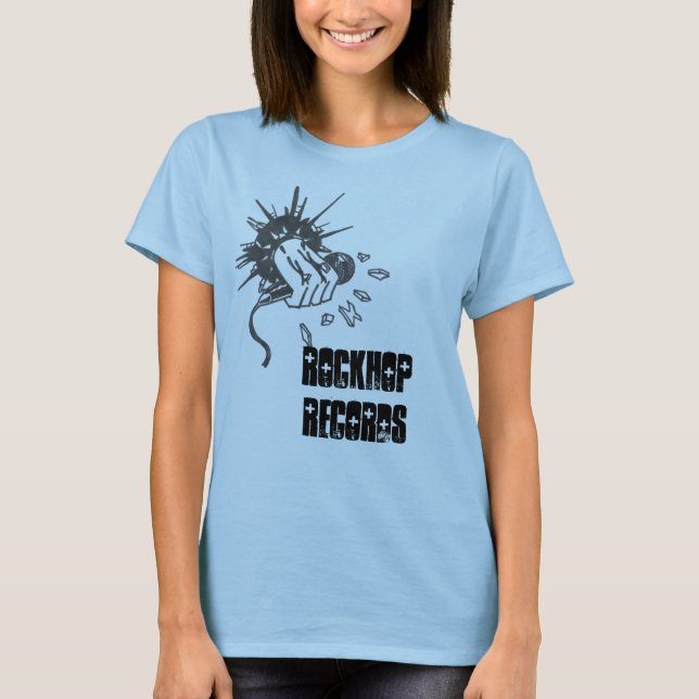 BLEU DU T-SHIRT DES FEMMES (Devant)