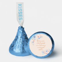 Bleu Duché et Baby shower Floral de Pêche