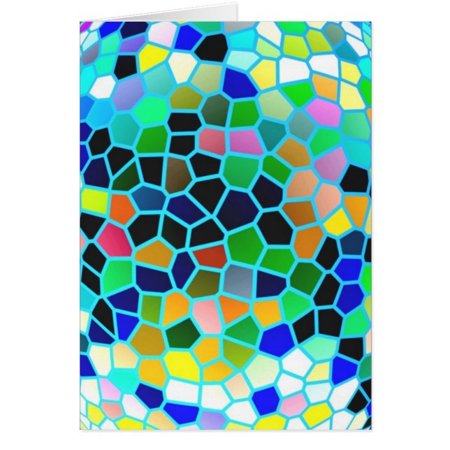 Bleu en verre souillé : Graphiques artistiques de (Devant)