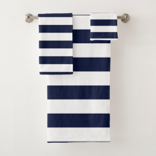 Bleu et blanc de la marine de minuit