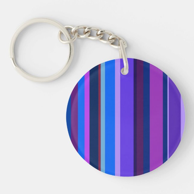 Bleu et violet bandes verticales (Devant)