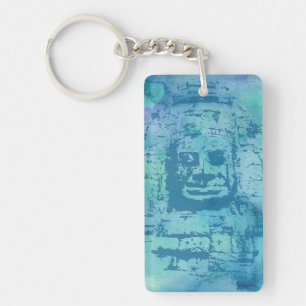 Bleu face Bayon