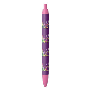 Bleu Floral Moira Nom, Stylo