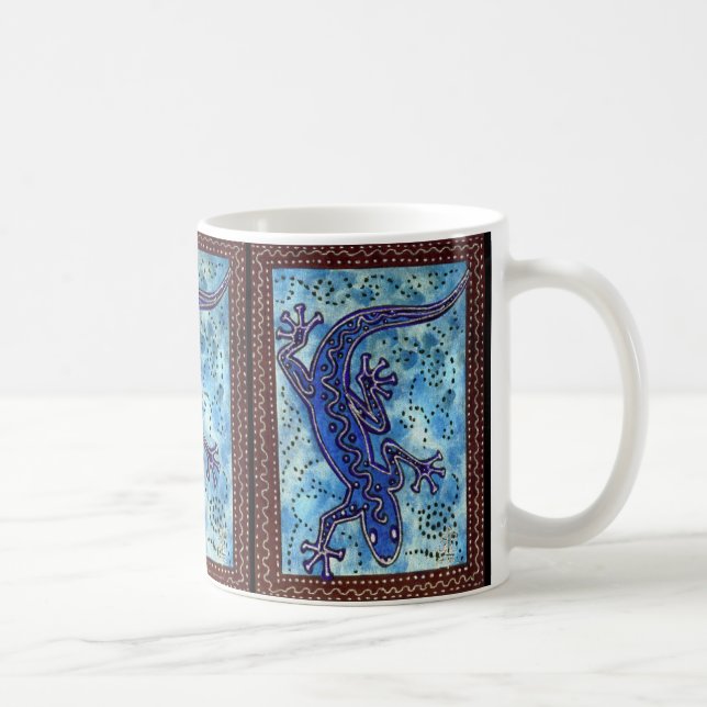 Bleu Gecko Mug (Droite)