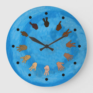 Bleu horloge ASL