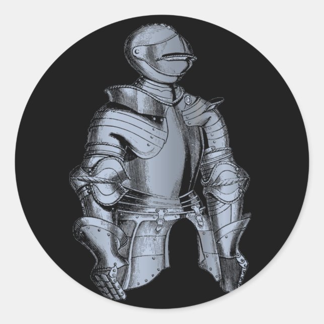 Bleu Knight Sticker (Devant)