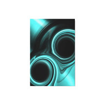 Bleu Lumière Collisant Blackhole toile étirée