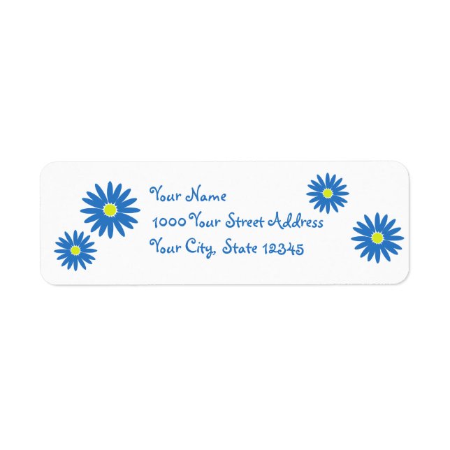 Bleu marguerite (Devant)