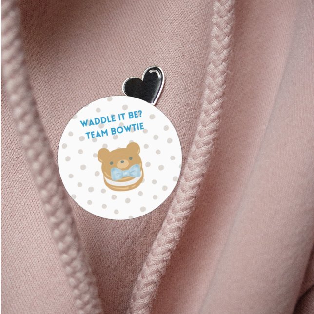 Bleu Marine Boy Vote Bet Reveillez Sticker Parti (Créateur téléchargé)