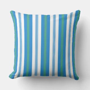 Bleu Morning Glory Transat Coussin à bande