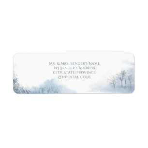 Bleu neige et Mariage blanc