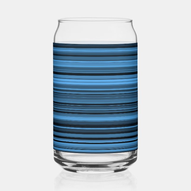 Bleu noir rayé (Recto)