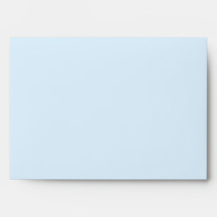 Bleu Nuage Enveloppe Calligraphie Pastel