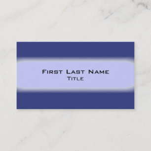 Bleu nuances professionnels simples cartes de visi
