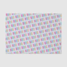 Bleu Oran de rose de papier de soie de soie de