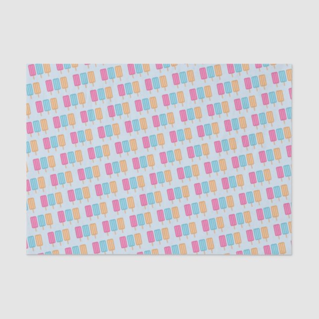 Bleu Oran de rose de papier de soie de soie de (Recto)