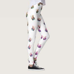 Bleu papillons Leggings