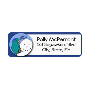 Bleu Parrotlet de bonhomme de neige