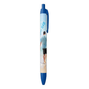 Bleu Personnalisez votre papa cadeau stylo photo avec l