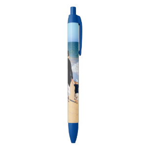 Bleu Personnalisez votre stylo photo cadeau personnalis