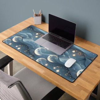 Bleu Poudre Phases Lunaires Célestes Calmes