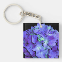 Bleu pourpre Hydrangée fleurs violettes Meilleure