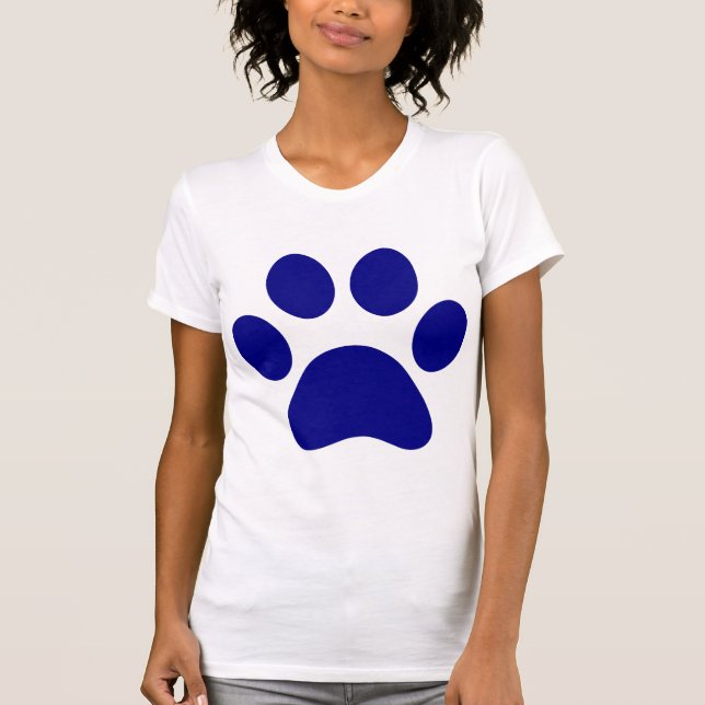 bleu print animals T-Shirt Trucker Hat (Front)