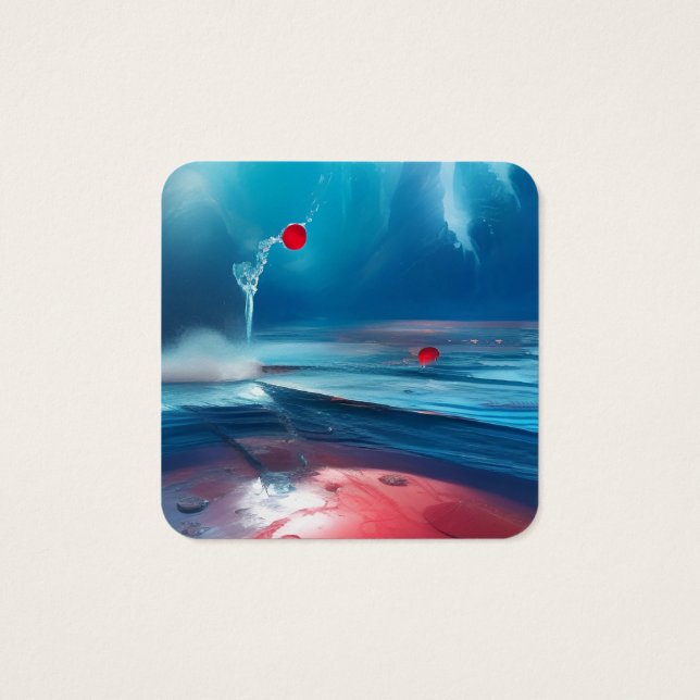 Bleu rouge (Dos)