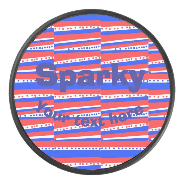 Bleu rouge Cercles Bleu (Devant)