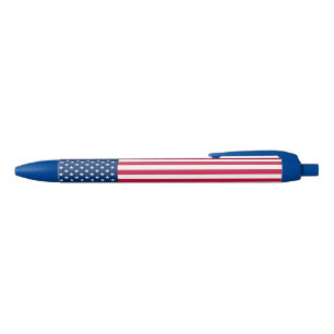 Bleu stylo à drapeau américain